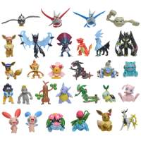 Pokemon Anime Ash Charizard Groudon Mewtwo Geodude Raikou Latias Chimchar Pika Action Figure Toys Dolls For Kids Gifts