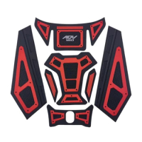 For Honda ADV160 2022 2023 2024 Motorcycle Tank Pad Protector Sticker Decal Gas Knee Grip Traction P