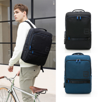 beside u 機能商務電腦包 16吋筆電後背包 大容量書包雙肩包 BAPC系列 藍色 黑色