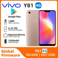 VIVO Y81 Android 4G Unlocked 6.22 inch 6GB RAM 128GB ROM All Colours in Good Condition Original used phone