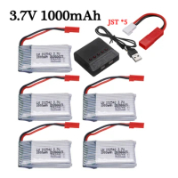 3.7V 1000mah Lipo Battery For Syma X400 X500 X800 HD1315 HJ818 HJ819 X25 Rc Drone Spare Parts JST plug 3.7V Drone battery