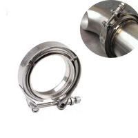 2.5/3 Inch Male/Female Ss304 V-Band Clamp Flange Kit Turbo Downpipe Wastegate V-band Turbo Exhaust Pipes Car Accessories