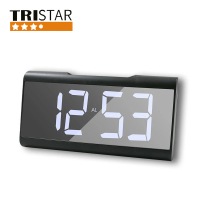 【TRISTAR】LED時間顯示鏡面電子鐘(TS-A52)