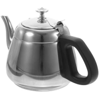 Tea Container Home Supplies Metal Induction Hob Stainless Steel Large Teapot Kitchen Supply Multipurpose