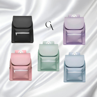CANTA Tas Ransel Leather Gizli Backpack Wanita - Tas Backpack Kulit Semi Elegan & Modern dengan Pili