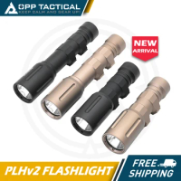 Tactical Mod-litee PLHv2 18350 18650 White LED Airsoft Rifle Hunting High Power Weapon Scout Flashlight with Original Markings