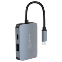 【送金屬支架PD-T01】artmo USB-C 4in1 Hub 四合一多功能轉接器(帶線款)