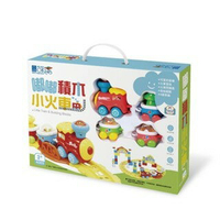 小牛津_嘟嘟積木小火車(聲光音樂/DIY玩具/軌道玩具)