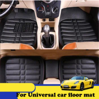 Quality Universal car floor mat For VW Golf 6 Mk6 2008-2013 Jetta Mk5 06-2011 Vento 2009 2010 car mats