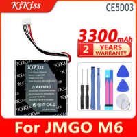 3300mAh KiKiss Battery For JMGO M6 Projector CE5D03 Accumulator 6-wire Plug