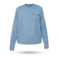 EIGER JUNIOR LUMINA LS SHIRT 130 Dusty Blue