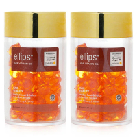 Ellips 護髮維生素油 - 護髮活力雙效套裝 2x50粒膠囊
