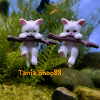 Hiasan aquarium ornamen Kucing, dekorasi aquarium