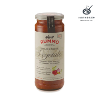 【RUMMO路莫】波隆那番茄蔬菜紅醬 Bolognese Vegetale 340g(蔬食版波隆那肉醬)