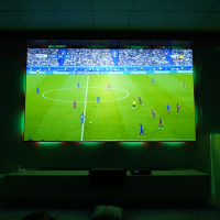 Wholesale Price Home Use 120" 150inch ALR Short Shrow Fixed Frame Projector Screen Fixed Frame
