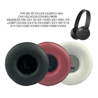 Pelapik telinga tahan lasak dan kalis peluh untuk WHCH500/CH510/CH520, MDRZX100