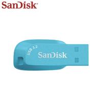 Original SanDisk Blue CZ410 USB Flash Drive 32GB 64GB 128GB High Spped USB 3.2 Gen 1 Pen Drive Mini U USB Stick Memory Pendrive