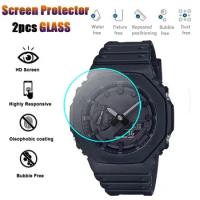 2Pcs 9H Tempered Glass Screen Protector For Casio G Shock GA2100 DW5600 DW-6900/7900 GW-6900/7900 GM-6900 GDX-6900 G-6900/7900