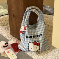 2026 Cute Canvas Bag Handbag Shoulder Crossbody Bag Summer Versatile Commuting Large Capacity New Cr