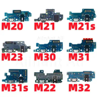 AiinAnt Dock USB Charger Board Charging Port Flex Cable For Samsung Galaxy M20 M21 M21s M22 M23 M30 M30s M31 M31s M32 M33 4G 5G