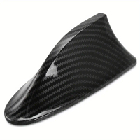 Carbon Fiber Shark Fin Style Car Antenna - Enhances AM/FM Radio Signal