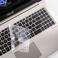 15.6 inch TPU Keyboard Protector Skin Cover for Asus NX580 NX580VD NX580VD7700 NX580v N580v For Asus VivoBook Pro N580VD / M580