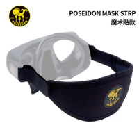 Sweden Poseidon Mask Strap Diving Headband Mask Hair Care with Mask Cover