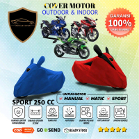 Cover Motor Sarung Motor Ninja 250 Cbr 250 R25 Selimut Motor Manter Motor Sport 250cc