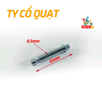 Ty cổ quạt B3, B4, B5, ty sắt gắn cổ quạt ren 8mm dài 6cm, chân động cơ quạt, ty nối motor với thân 