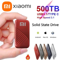 2024 New Xiaomi Original High-speed 16TB 8TB SSD 2TB Portable External Solid State Hard Drive USB3.1 Interface Mobile Hard Drive