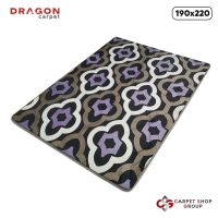 [DRGN] 190x220cm Dragon Carpet | Karpet Busa Malaysia Anti Slip | Motif Minimalis Kembang