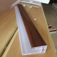 List Minimalis kayu jati shunda Plafon pvc