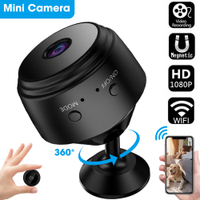 A9  HD camera 1080p Wireless WiFi night vision camera  video audio smart home CC video