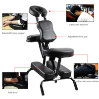 Foldable Massage Tattoo Chair Portable Leather Pad Massage Chair Fashion Salon Beauty Furniture