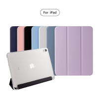 General iPad 8 保護殼 保護套 10.2吋 2020 第八代 智能喚醒平板磁吸支架透明筆槽軟殼