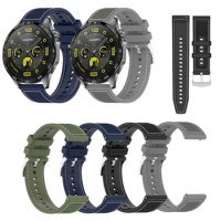 22mm Woven Nylon+Silicone Strap For Huawei Watch GT3 GT4 SE GT2 GT2e Watch4 Watch3 Pro GT 2 3 4 2e 46mm Braid Belt Wrist Band