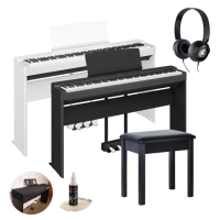 【Yamaha 山葉音樂】P225 88鍵數位鋼琴 附琴椅 防塵罩(贈手機錄音線/原廠耳機/保養油/原保15個月)