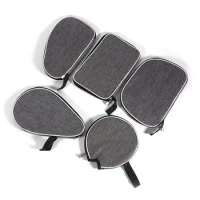 Training Professional Sport Supplies Ping Pong Paddles Case Table Tennis Rackets Bag With Belt Capacity Single Paddle