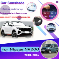 Car Full Sun Visor For Nissan NV200 M20 2010~2016 Evalia Vanette Car Anti-UV Window Shading Sun Protector Windshield Accessories