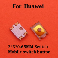 10-100pcs 2*3*0.65MM 2x3x0.65MM For Huawei P7 Tactile Push Button Switch Tact 4 Pin Micro Switch SMD for Mobile Phone Camera