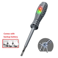 Intelligent Voltage Tester Pen AC Non-contact Induction Test Pencil Voltmeter Power Detector Slotted/cross Bit Screwdriver