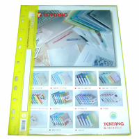 【文具通】天騰11孔20入A4資料簿[黃]FX1102 L1030512