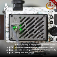 Airpi Camera Cooling Fan Radiator Heat Sink with AI Temperature Control For Sony Canon FUJIFILM XT4 Nikon Z30 Panasonic Camera
