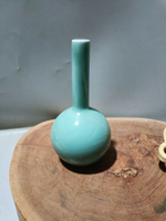 日本回流瓷器花瓶日本插花花器，天球瓶，鶴頸瓶，高度約21cn