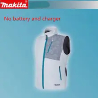 Makita Vest Ventilated dfv210zl + ADAPTER Original Battery 10.8v makita