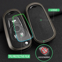 Zinc alloy car Key Case Cover For Buick OPEL Astra ENCORE ENVISION NEW LACROSSE keyless Shell Accessories