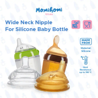 MOMI HOMI S05 Nipple Dot Pengganti Wide Neck 1 Lubang / 2 Lubang / 3 Lubang Dot Botol bayi leher leb