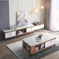 Console Tv Stand Modern Monitor Cabinet Desk Floating Shelf Tv Stand Bedroom Wooden Muebles Para Casa Furniture Living Room
