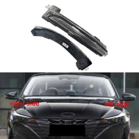 For Hyundai Elantra 7th Generation 2021 Car Accessories Rear Rearview Mirror Turn Signal Light Indicator Side Lamp