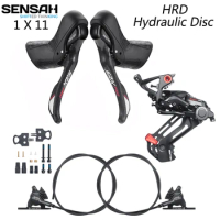 SENSAH SRX PRO G11 HRD Disc 1x11s Gravel-bikes Cyclo-Cross Hydraulic Disc Brake Groupset, Hydraulic Disc Alloy 11s